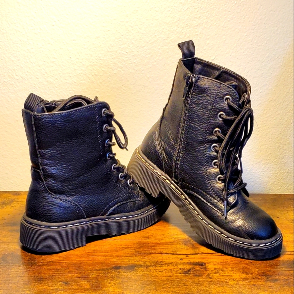 High Ankle Boots Thick Sole Little Kid Size 13